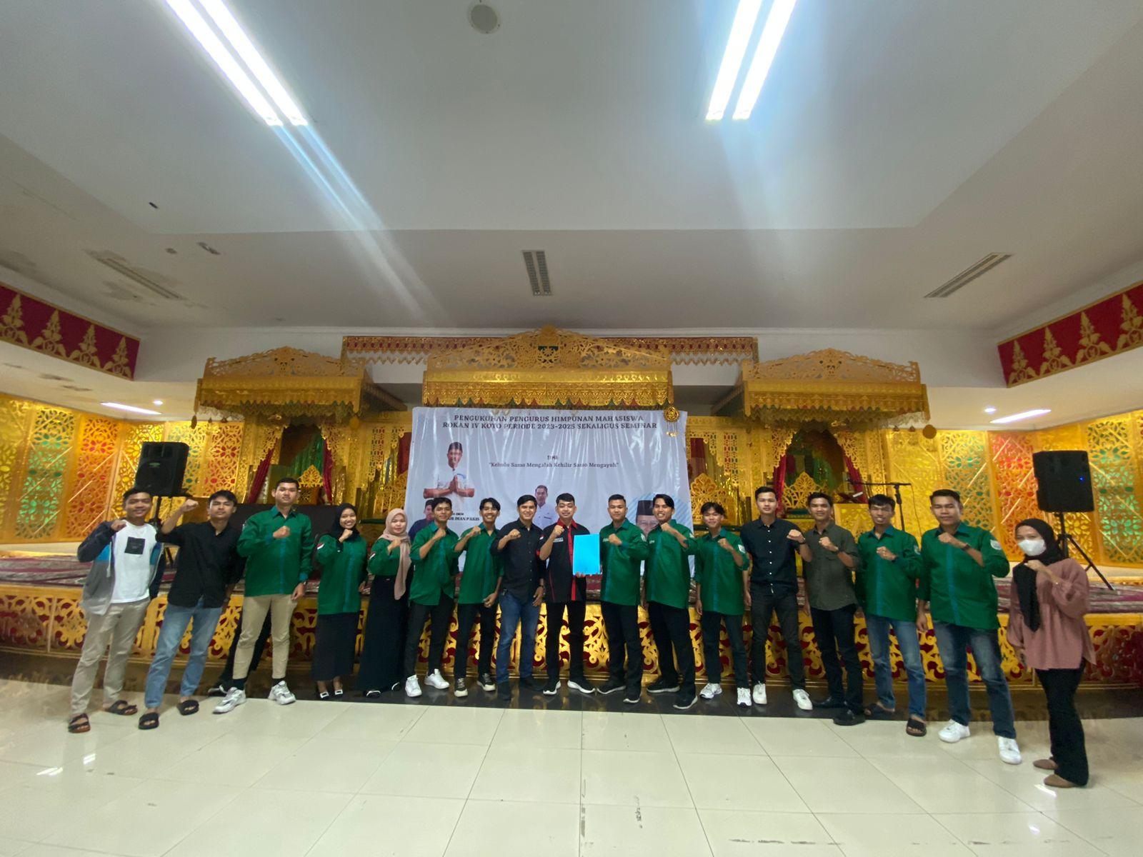 Pengurus HIMAROKO Foto bersama usai dilantik