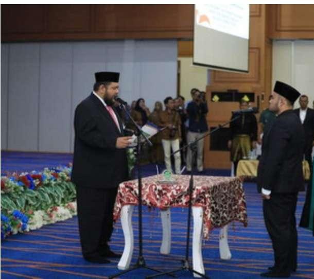 Ketua DPRD Rohul Lantik PAW Anggota