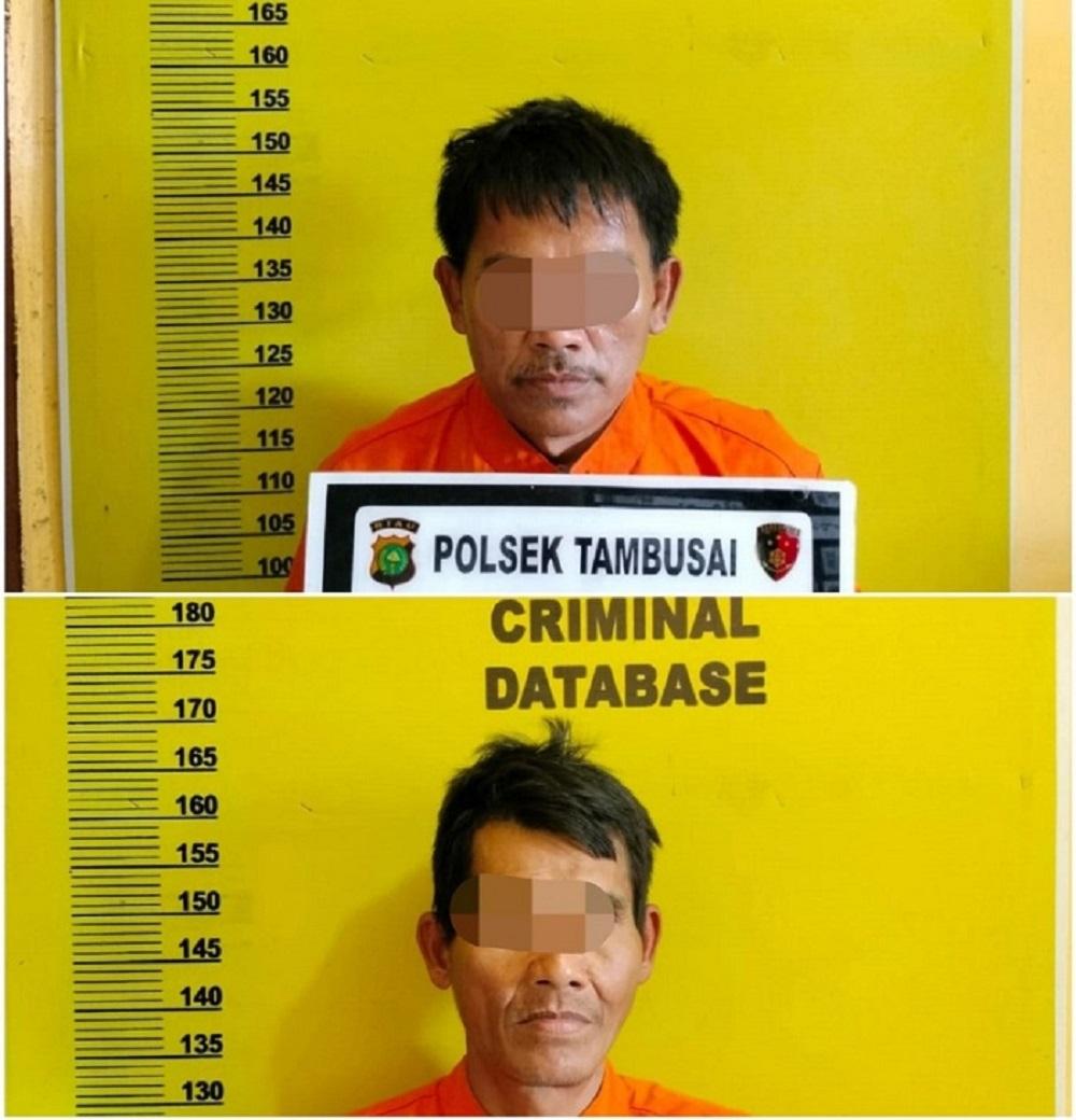 Dua terduga pelaku yang sudah berhasil ditangkap