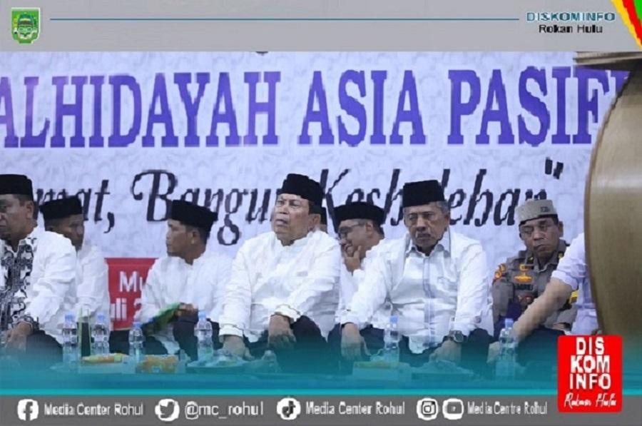 Bupati Sukiman di lokasi kegiatan Milad-16 MZA