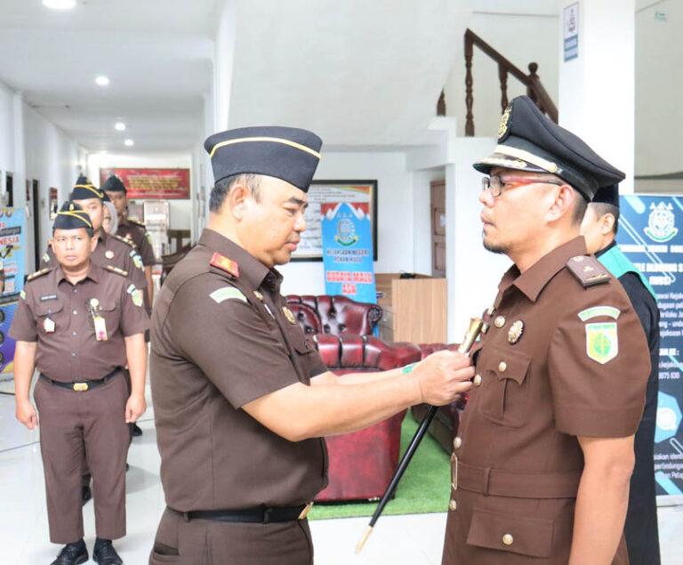 Kajari Fajar Haryowimbuko lantik Kasi Intel Kejari Rohul