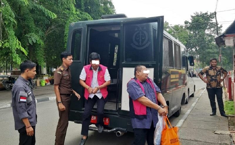 Dua tersangka ditahan