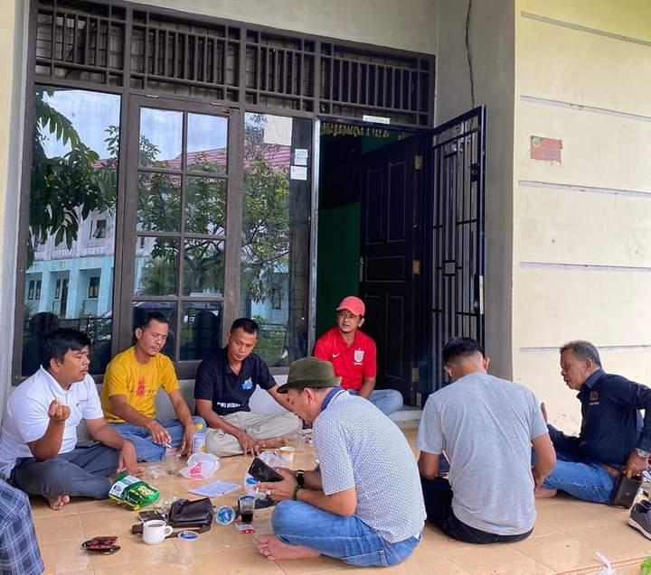 Rapat pembentukan panitia Konfercab VI PWI Rohul 