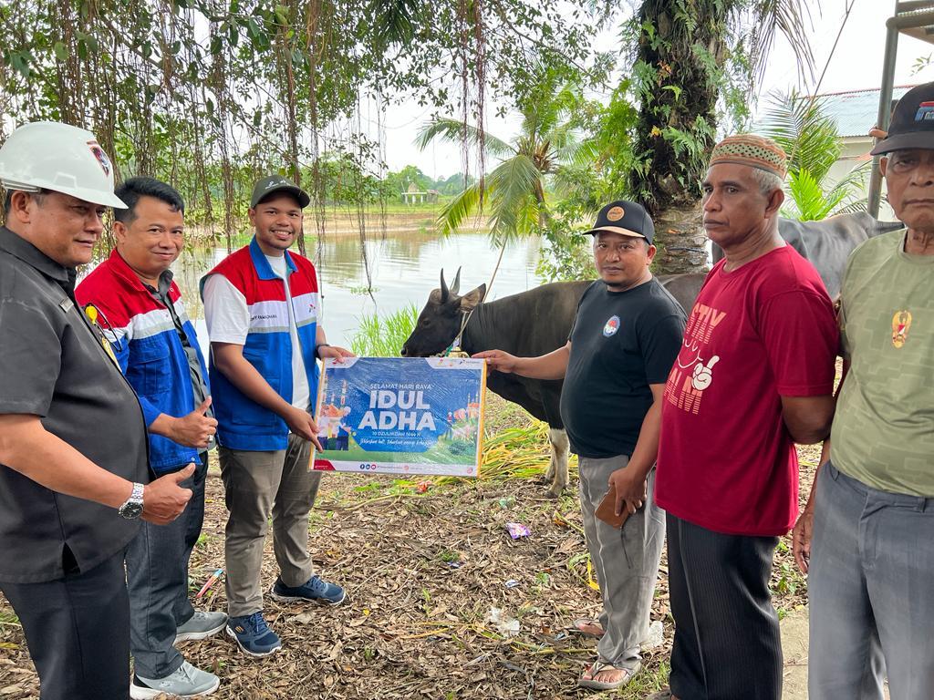 Penyerahan hewan kurban