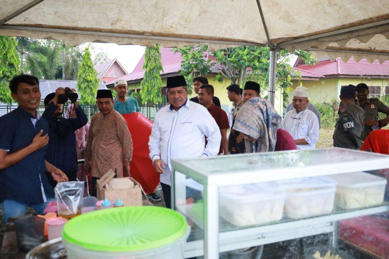 Bupati Alfedri tinjau lapak Pasar Beduq
