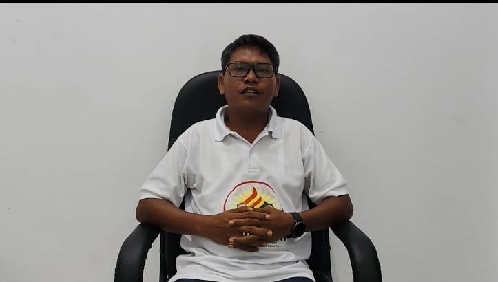 Sekjen Relawan Pelita Paber Siahaan