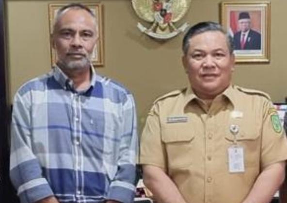 Ketum IPP T. Abdul Rachman foto bersama SF Hariyanto