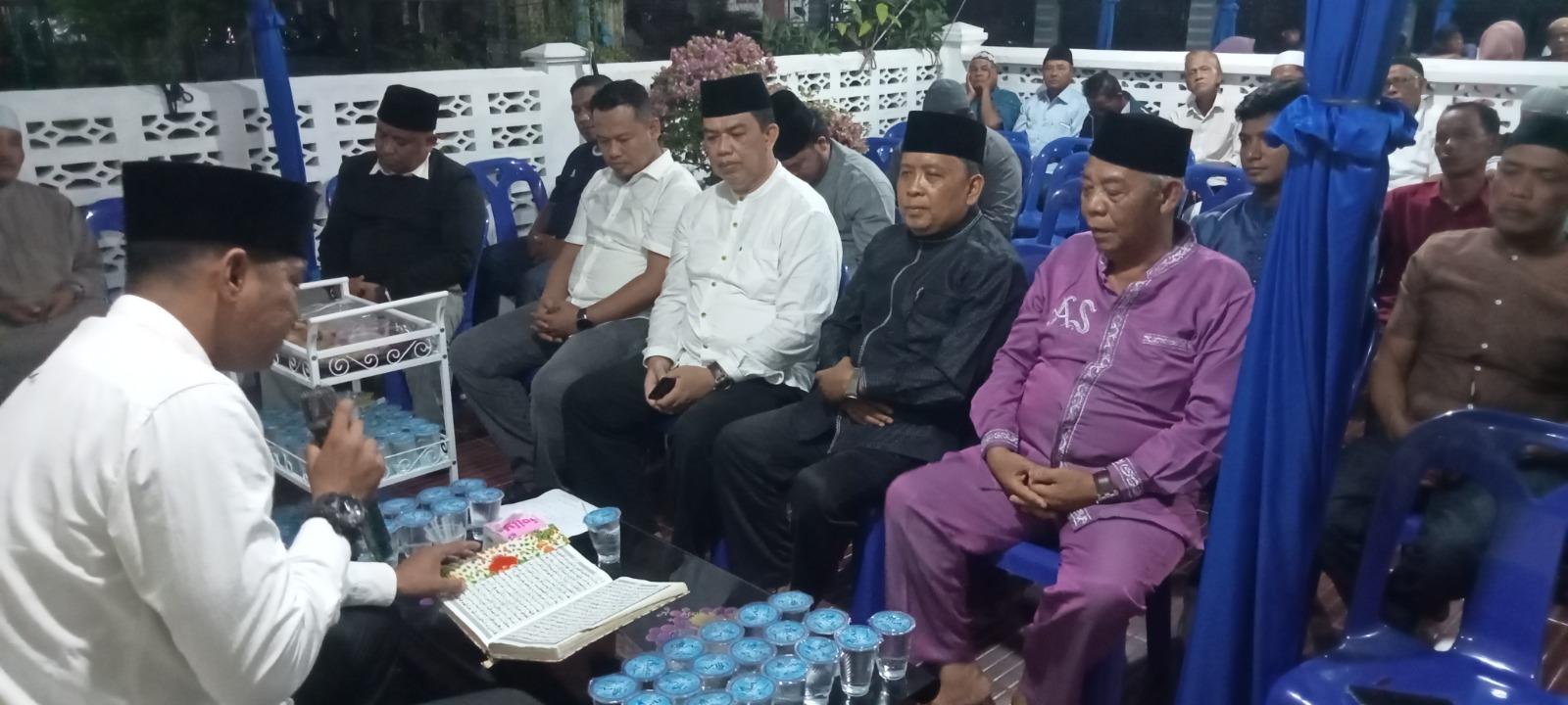 Silaturahmi Nazaeuddin Nasir bersama masyarakat Lorong Pisang