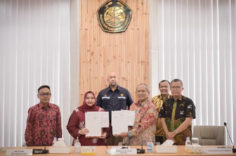 Penandatanganan Kerjasama PHR dengan Pemkab Bengkalis