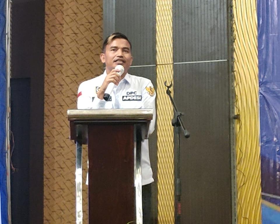 Normal Harahap Ketua APDESI Rohul terpilih