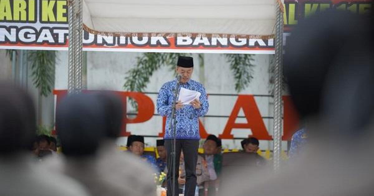 Bupati Rohil sampaikan amanat Menteri Kominfo RI