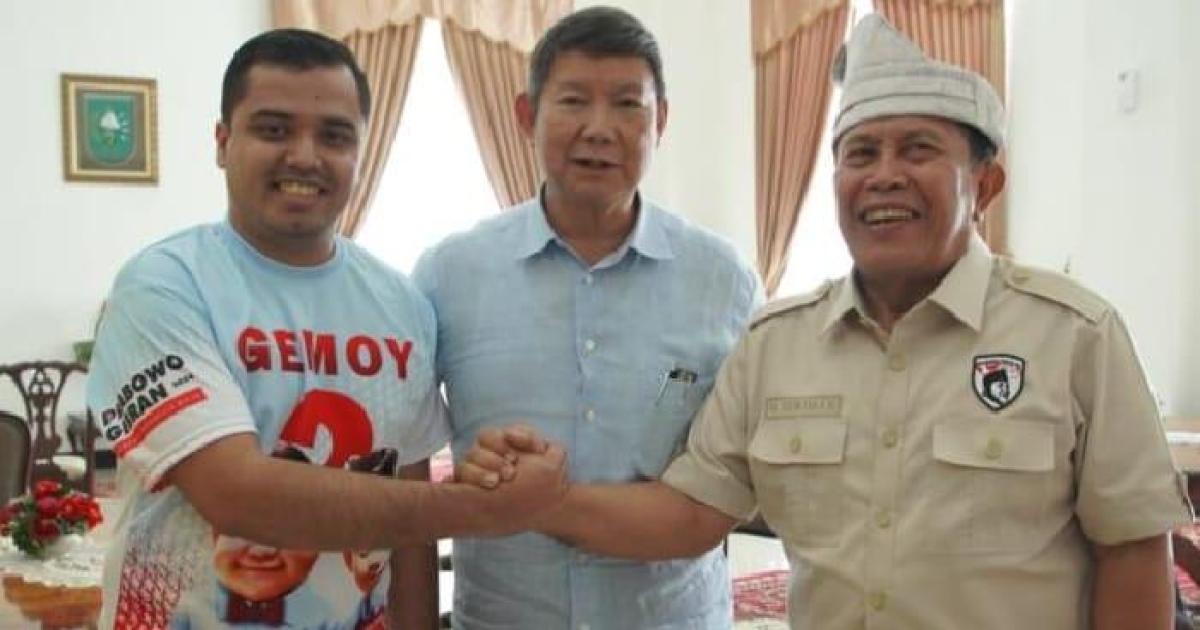 H. Sukiman bersama Hasyim