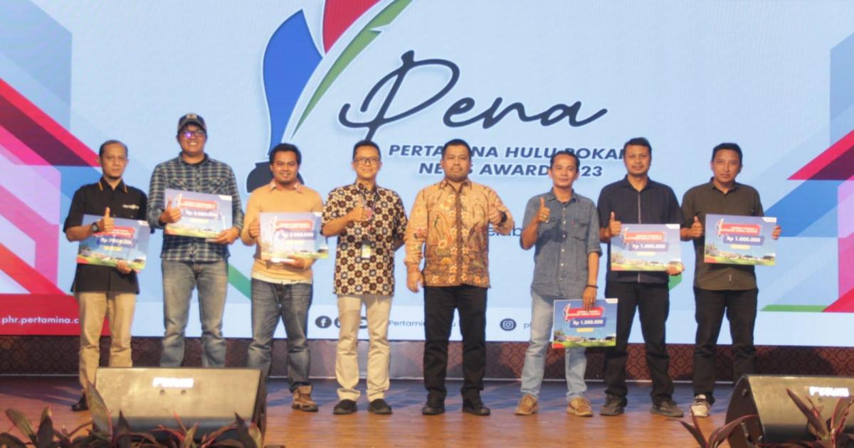 Penganugerahan PENA 2023 yang dilaksanakan di Rumbai Country Club (RCC), Pekanbaru
