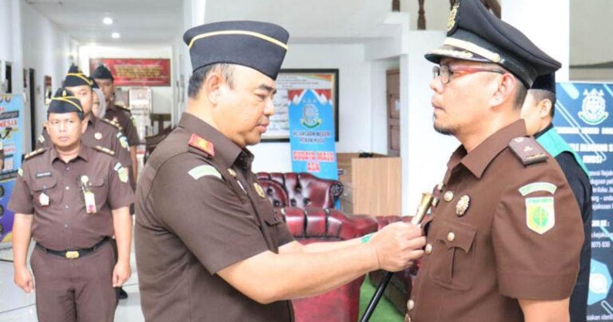 Kajari Fajar Haryowimbuko lantik Kasi Intel Kejari Rohul