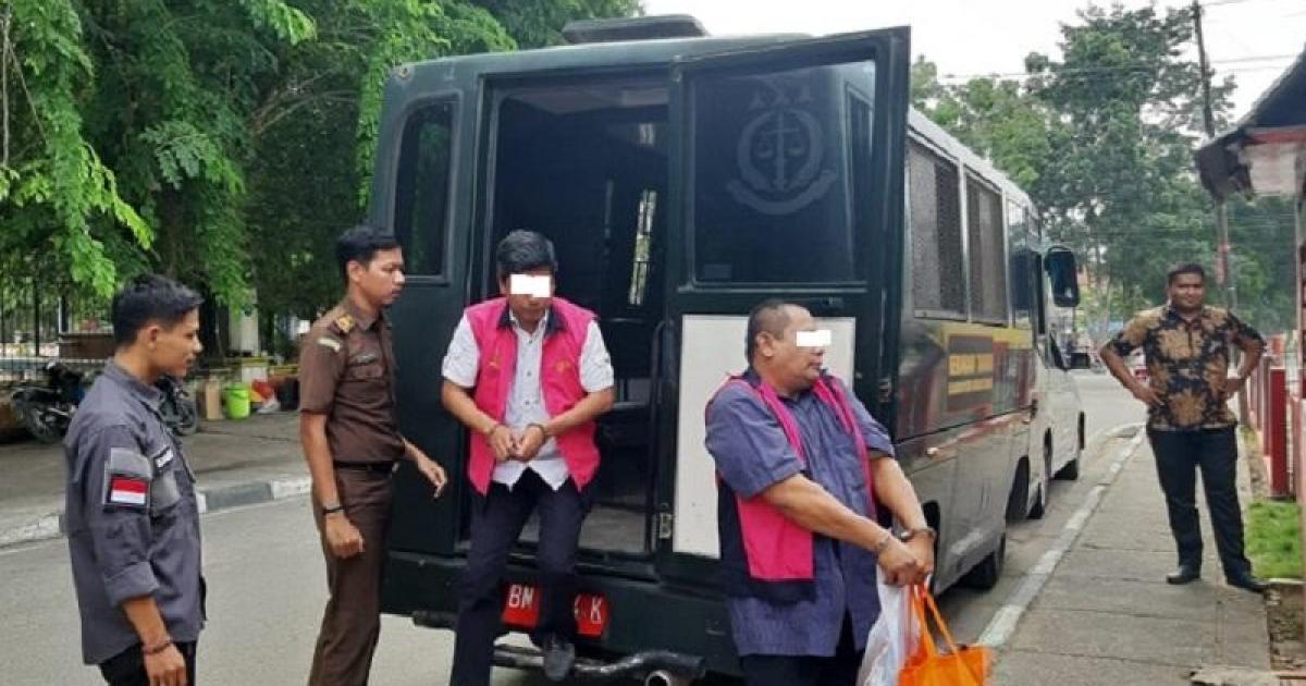 Dua tersangka ditahan