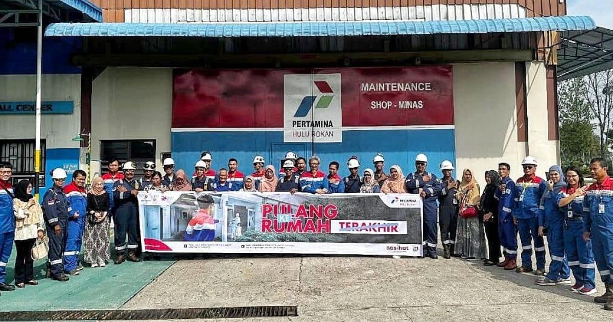 Istri pekerja dan mitra PHR berkunjung ke lokasi