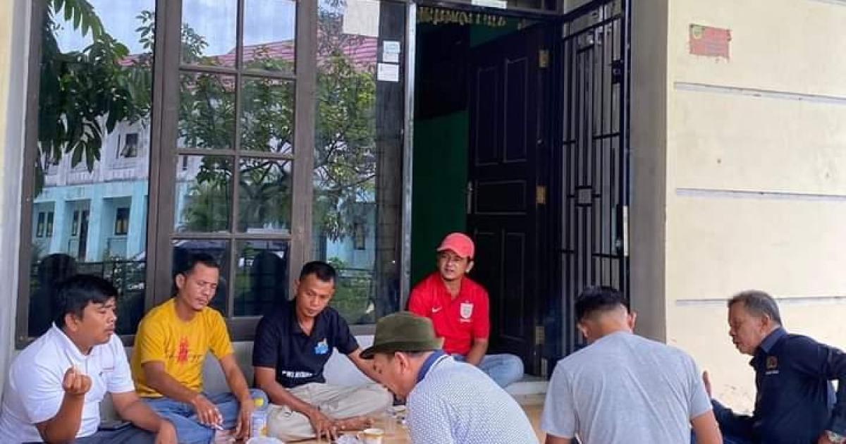 Rapat pembentukan panitia Konfercab VI PWI Rohul 