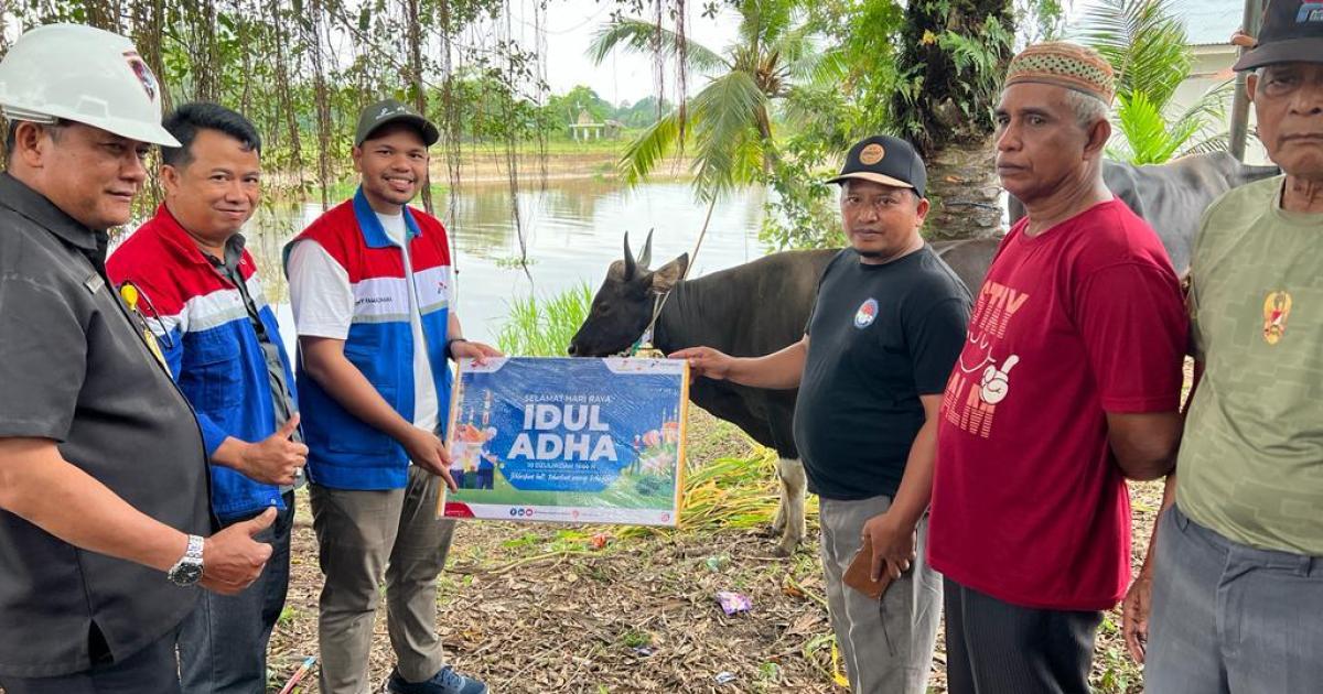 Penyerahan hewan kurban