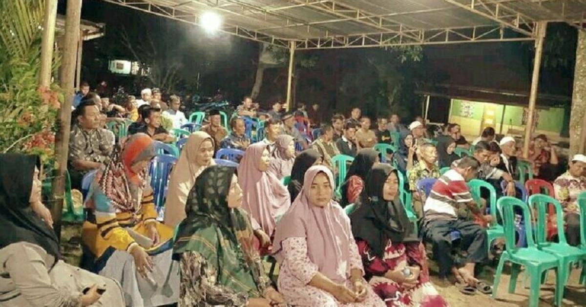 Warga begitu antusias mengikuti Reses anggota DPRD Riau Syamsurizal