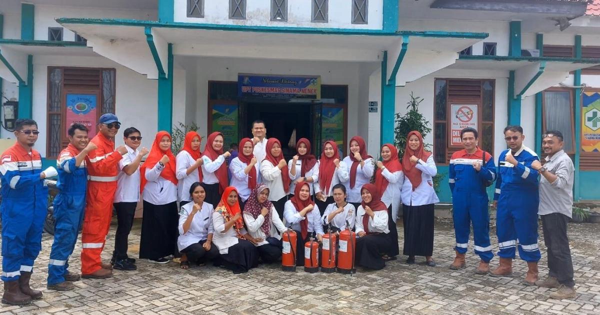 Foto bersama usai pelatihan Kesiapsiagaan bencana