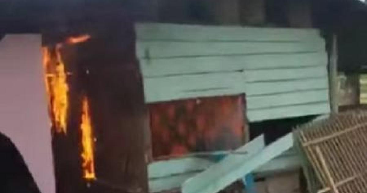 Warem yang dibakar eak-emak