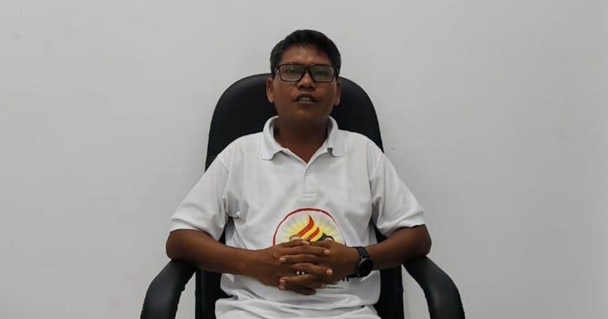 Sekjen Relawan Pelita Paber Siahaan