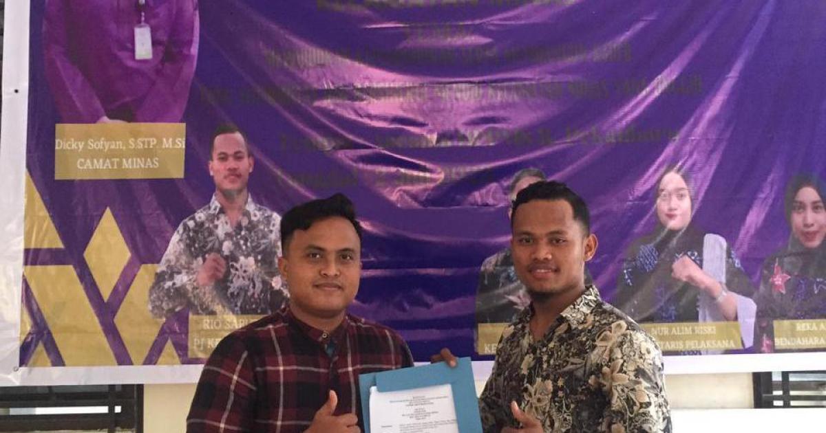 Ketua IPMKM terpilih Rio Saputra