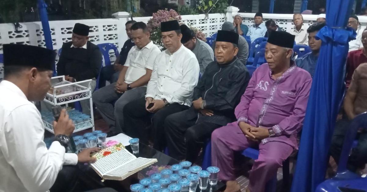 Silaturahmi Nazaeuddin Nasir bersama masyarakat Lorong Pisang
