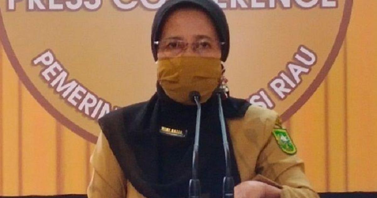 Kepala Dinas Kesehatan Provinsi Riau, Mimi Yuliani Nazir.