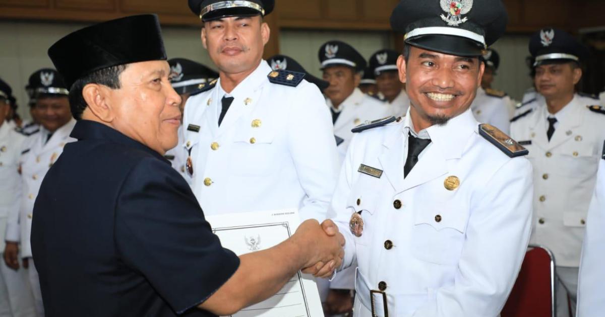 Bupati, Ketua APDESI Riau dan Ketua APDESI Rohul