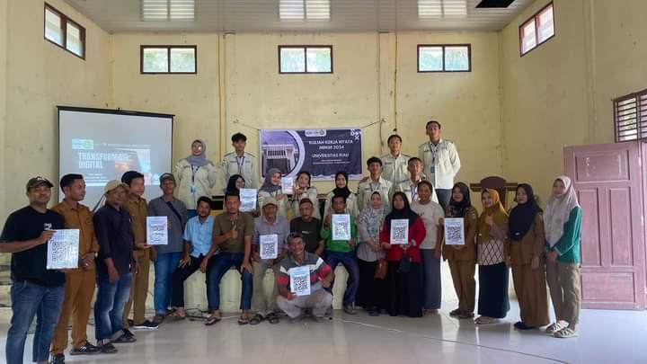 Mahasiswa Kukerta MBKM Fisip UNRI