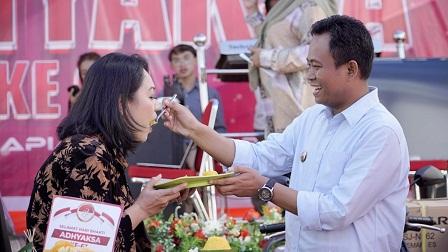 Wabup Sulaiman di acara Syukuran HBA di Kejari Rohil